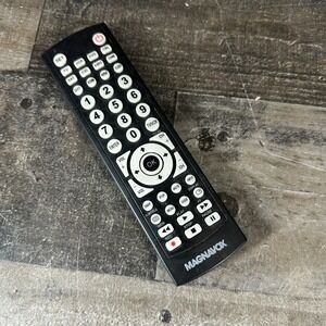 Magnavox MC348 Universal Remote Control – Black – Tested & Working –